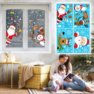 Vánoční samolepky (90 ks) | XMASCLINGS
