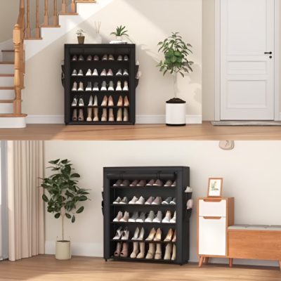 Přenosný a stohovatelný stojan na boty | OMARA