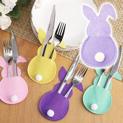 Držáky na příbory pro Velikonoce | BUNNYCUTLERY