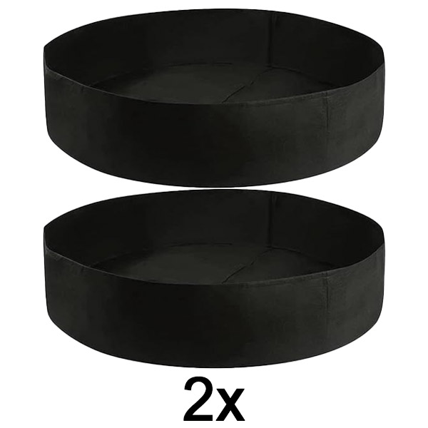 2x Textilní vyvýšený záhon – 90 x 30 cm, prodyšná plsť | PLANTIE