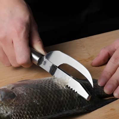 Nerezový škrabka na rybí šupiny | FISHBLADE