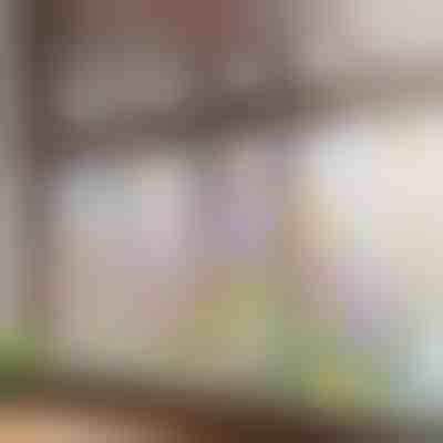 Zářivá květinová samolepka na okno | FLORASTIK