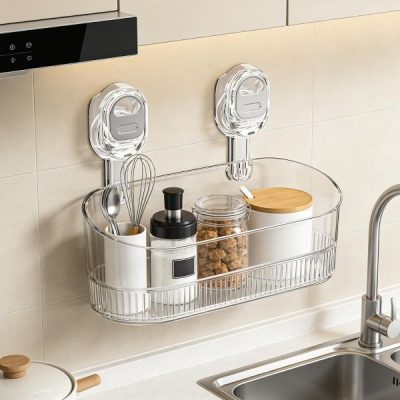 Polička do sprchy s přísavkou | LUXSHELF